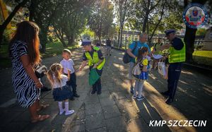Szczecińscy policjanci ruszyli z akcją „Bezpieczna droga do szkoły”.