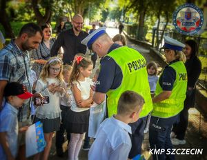 Szczecińscy policjanci ruszyli z akcją „Bezpieczna droga do szkoły”.