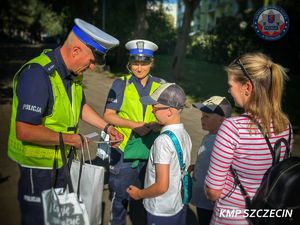 Szczecińscy policjanci ruszyli z akcją „Bezpieczna droga do szkoły”.