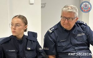 Komendant Miejski Policji w Szczecinie spotkał się z nowo przyjętymi funkcjonariuszami