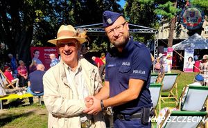 Piknik Senioralny z udziałem policjantów