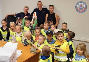 Niecodzienni goście w Komisariacie Policji Szczecin - Pogodno