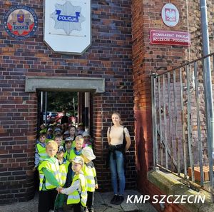 Niecodzienni goście w Komisariacie Policji Szczecin - Pogodno