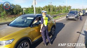 Policyjne działania „Bezpieczne Miasto” na terenie Szczecina