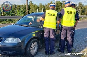 Policyjne działania „Bezpieczne Miasto” na terenie Szczecina