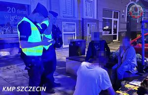 Policyjne działania „Bezpieczne Miasto” na terenie Szczecina