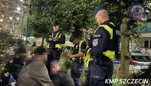 Policyjne działania „Bezpieczne Miasto” na terenie Szczecina