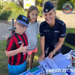 Rodzinny Festyn z policjantami na terenie szczecińskiego Pogodna