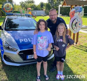 Rodzinny Festyn z policjantami na terenie szczecińskiego Pogodna