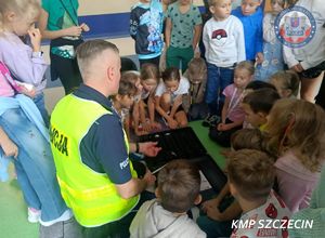 „Bezpieczna droga do szkoły” ze szczecińską „drogówką”
