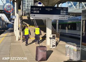 Tydzień dla bezpieczeństwa na kolei. Szczecińscy policjanci wzięli udział w działaniach „Rail Action Week”