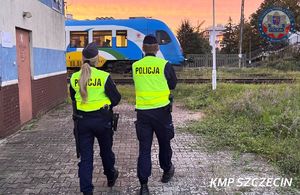 Tydzień dla bezpieczeństwa na kolei. Szczecińscy policjanci wzięli udział w działaniach „Rail Action Week”