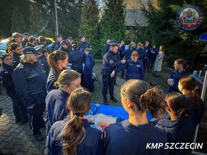 I „Dzień Otwarty” dla kandydatów do służby w Komisariacie Policji Szczecin - Dąbie za nami. Atrakcji i chętnych nie zabrakło