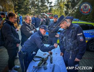 I „Dzień Otwarty” dla kandydatów do służby w Komisariacie Policji Szczecin - Dąbie za nami. Atrakcji i chętnych nie zabrakło