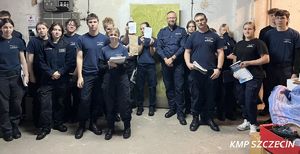 Praktyczne tajniki kryminalistyki dla klasy o profilu policyjnym w szczecińskiej „Siódemce”
