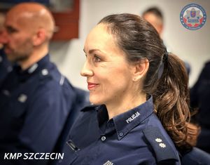 Komendant Miejski Policji w Szczecinie wyróżnił najlepszych funkcjonariuszy za wyniki obowiązkowego testu sprawności fizycznej