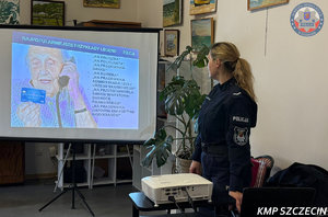 Bezpieczne święta bez oszustw. Policyjne spotkanie profilaktyczne z seniorami w Szczecinie