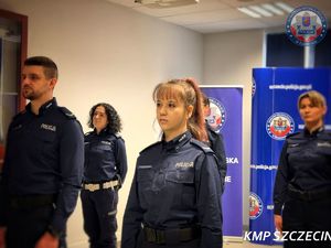 Nowi podoficerowie w szczecińskiej Policji