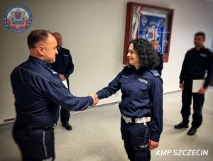 Nowi podoficerowie w szczecińskiej Policji
