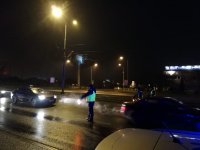 Policjanci Ruchu Drogowego podczas działań &quot;Trzeźwość&quot;
