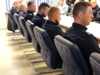 Policjanci nagrodzeni przez Komendanta Miejskiego za ciężką pracę