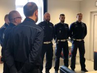 Policjanci nagrodzeni przez Komendanta Miejskiego za ciężką pracę