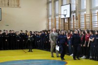 Podziękowania dla uczniów klas mundurowych