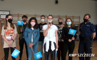 Rady i porady dla bezpieczeństwa - kolejni szczecińscy uczniowie wzięli udział w przygotowaniu spotu profilaktycznego