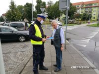 Szczecińska drogówka dba o bezpieczeństwo pieszych i rowerzystów