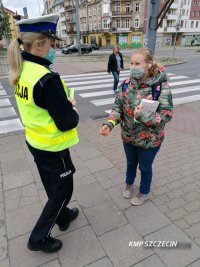 Niechroniony uczestnik ruchu drogowego – działania szczecińskiej drogówki