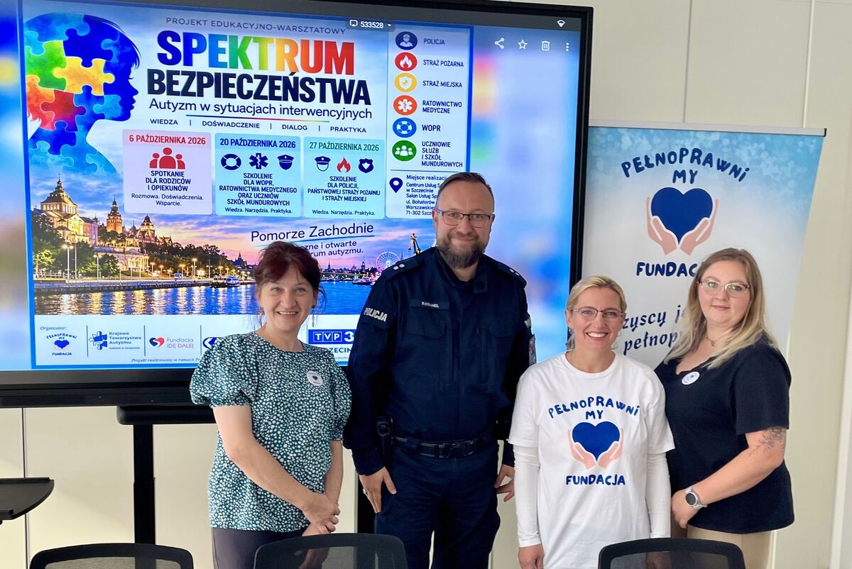 Debata o bezpieczeństwie osób w spektrum autyzmu w Szczecinie