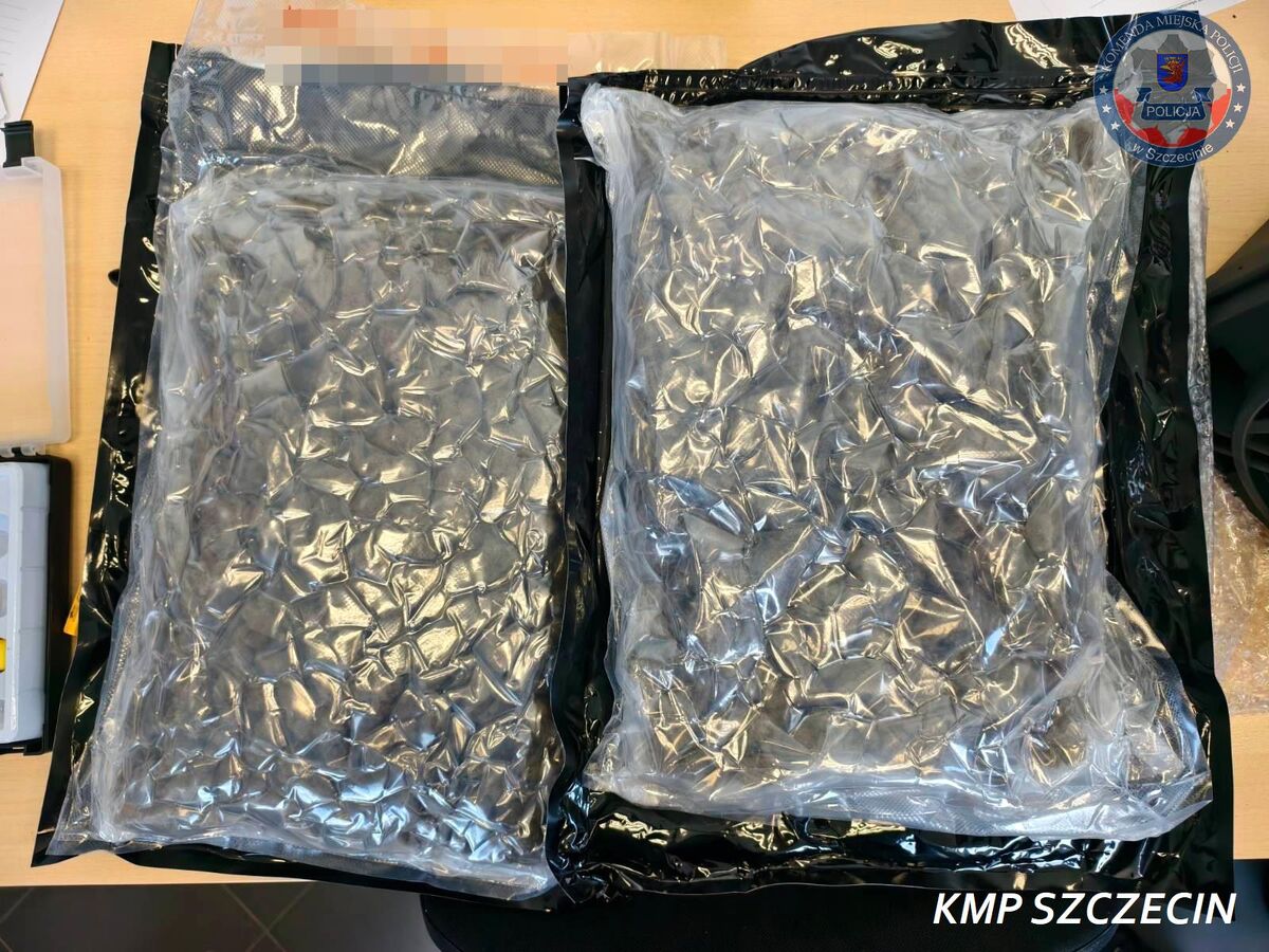 Zabezpieczono ponad 2 kg marihuany w powiecie człuchowskim