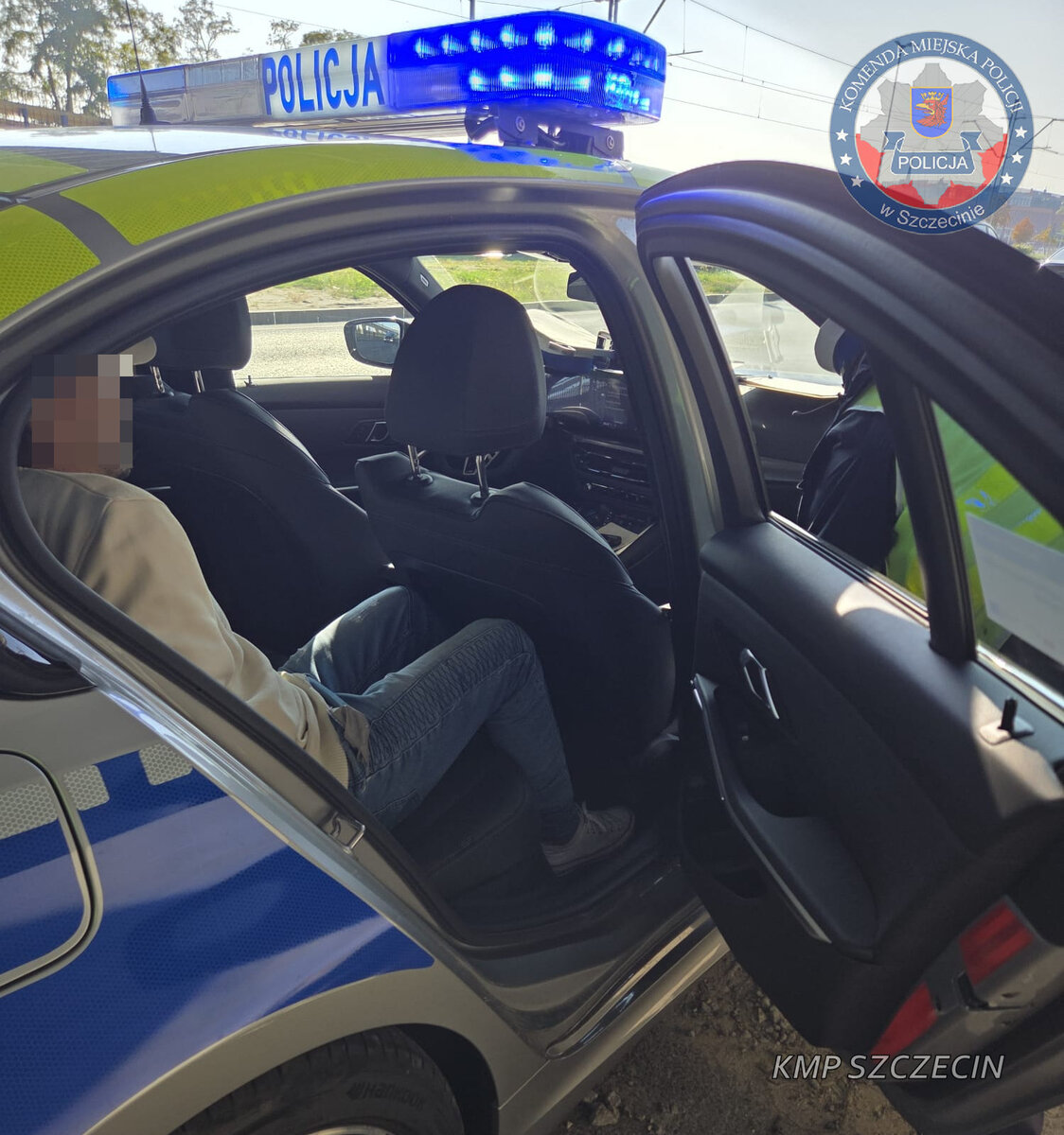 Szczecińska policja zatrzymała kierowcę z podrobionym prawem jazdy