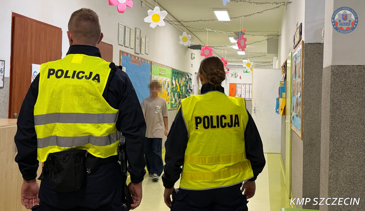 Zwiększone patrole policji w okolicach szczecińskich szkół